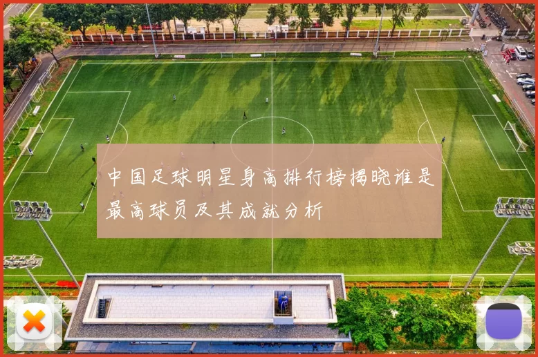 中国足球明星身高排行榜揭晓谁是最高球员及其成就分析